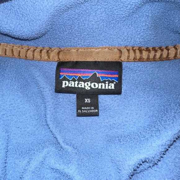 Patagonia Micro D Snap Pullover Fleece Jacket, Blue - Picture 8 of 10